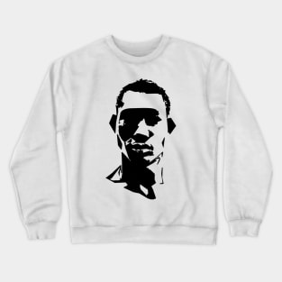 Black Features Crewneck Sweatshirt